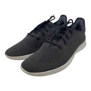 allbirds Men’s Wool Runners — Charcoal Upper, White Sole